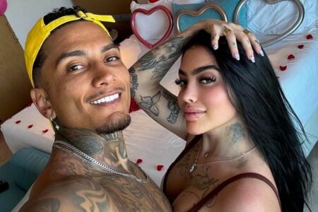 MC Mirella e Dynho Alves têm vídeo íntimo vazado nas redes sociais Cantora e marido aparecem transando em imagens; nenhum se pronunciou