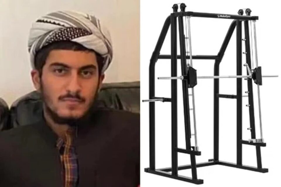 Universitário fazia um exercício para panturrilhas Jovem morre após barra com 65kg cair sobre ele em academia