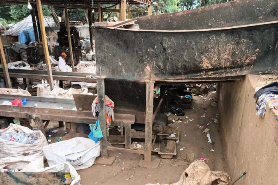 braço x maquina