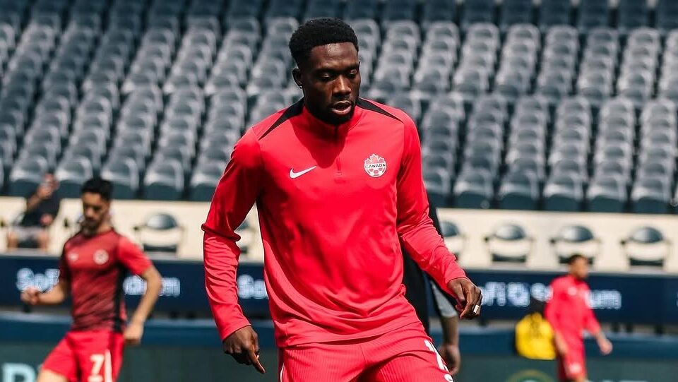 Alphonso Davies, atacante do Bayern de Munique e da Seleção Canadense