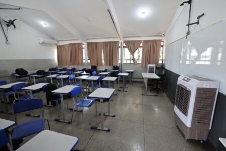 Reforma contemplou duas escolas militares (Foto: Divulgação)