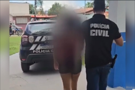Adolescente apreendida pela Polícia Civil