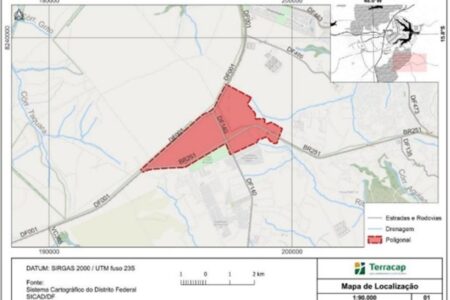 DF projeta nova cidade para 117 mil habitantes