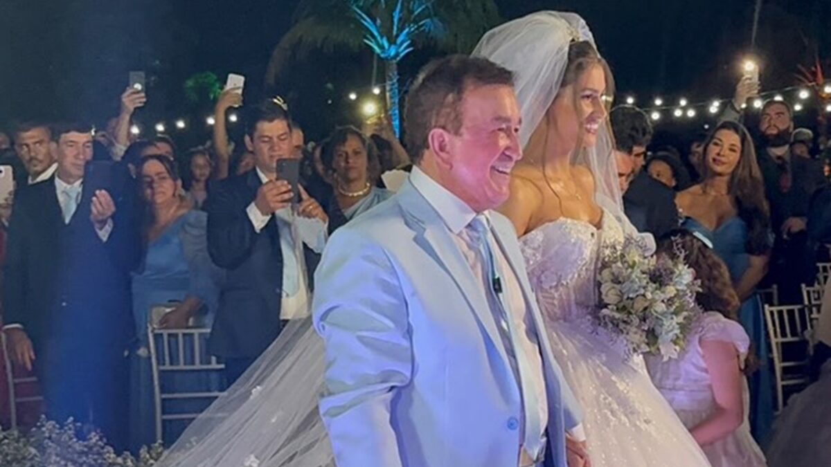 Veja imagens do casamento de Amado Batista com a miss Calita Franciele fotos amigos próximos afirmam que é “amor verdadeiro”