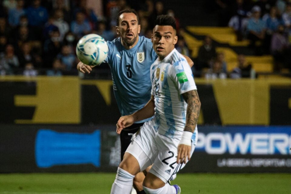 Partida entre Uruguai e Argentina.