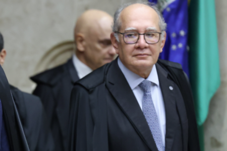 Moraes e Gilmar Mendes: oriundos do Ministério Público (Foto: STF)