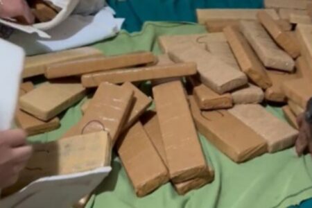 Caldas Novas: PM apreende 71 peças de maconha em casa usada pelo tráfico Um homem foi preso em flagrante na operação