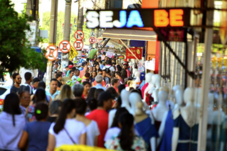 Movimento na região da rua 44 (Foto: Divulgação)