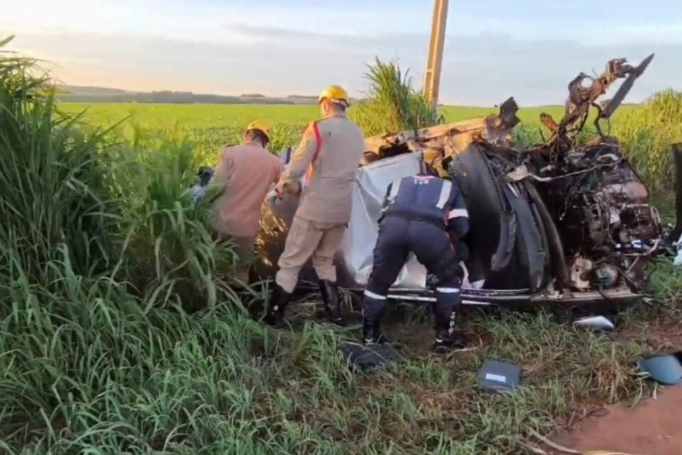 Motorista morreu no acidente (Foto: Reprodução)