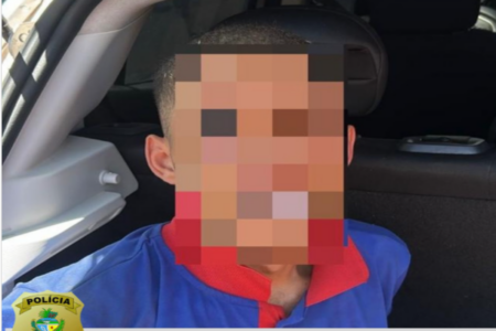 Homem é preso em flagrante por agredir namorada e tentar fugir da polícia em Itaberaí (Foto: Divulgação)