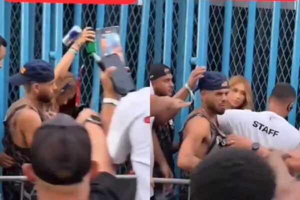 Vídeo: Virginia é atingida na cabeça por lata na saída da Sapucaí Influencer curtiu o carnaval com o companheiro Zé Felipe, filho de Leonardo