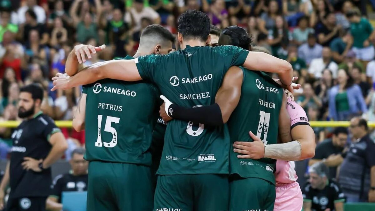 Saneago Goiás perder para Sada Cruzeiro e não entra na faixa de classificação para os playoffs