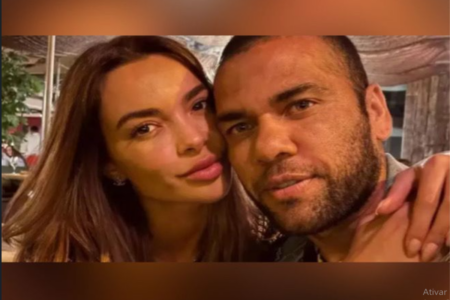 Joana Sanz e Daniel Alves