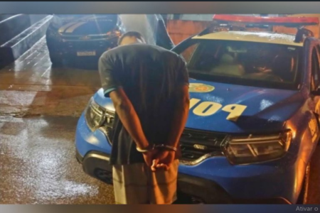 Suspeito de matar mulher é preso (Foto: Reprodução)