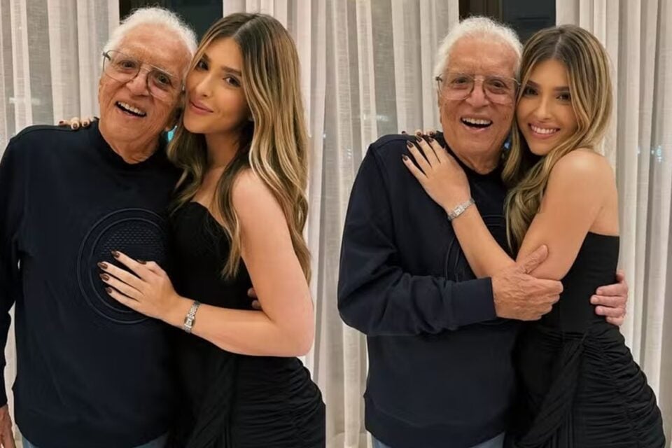 Filha de Carlos Alberto de Nóbrega é atacada na web ao ser confundida com namorada do pai Maria Fernanda Nóbrega