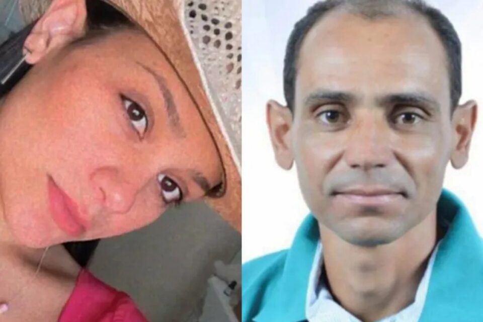 A imagem mostra uma foto da vítima e do pai