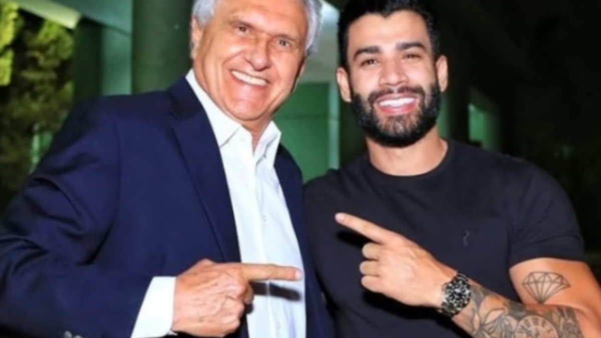 Ronaldo Caiado e Gusttavo Lima (Foto: Instagram)