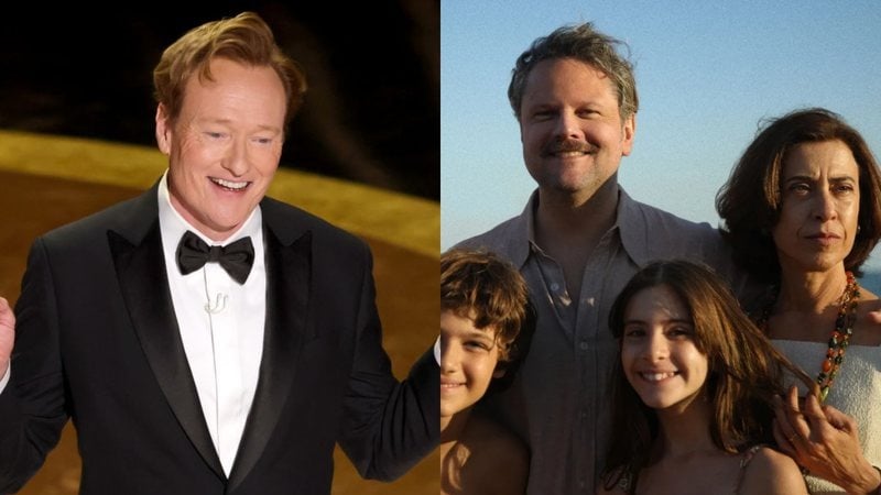 Oscar: Conan O'Brien piada sobre Ainda Estou Aqui no Oscar Internautas faltou com respeito ao fazer um comentário sobre o filme ditadura