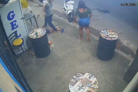 Discussão termina com espancamento e morte em distribuidora de Aparecida de Goiânia O crime foi registrado por câmeras de segurança