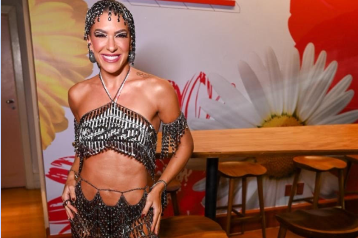 Lore Improta no Camarote Expresso no Circuito Barra Ondina em Salvador (Foto: Agnews)