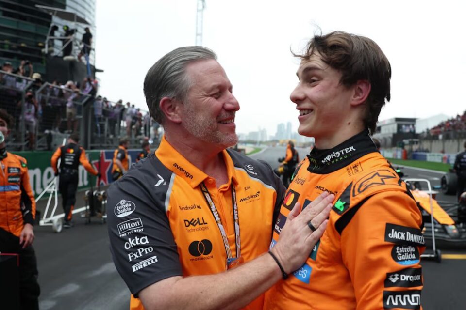 Piastri comemora vitória no GP da China