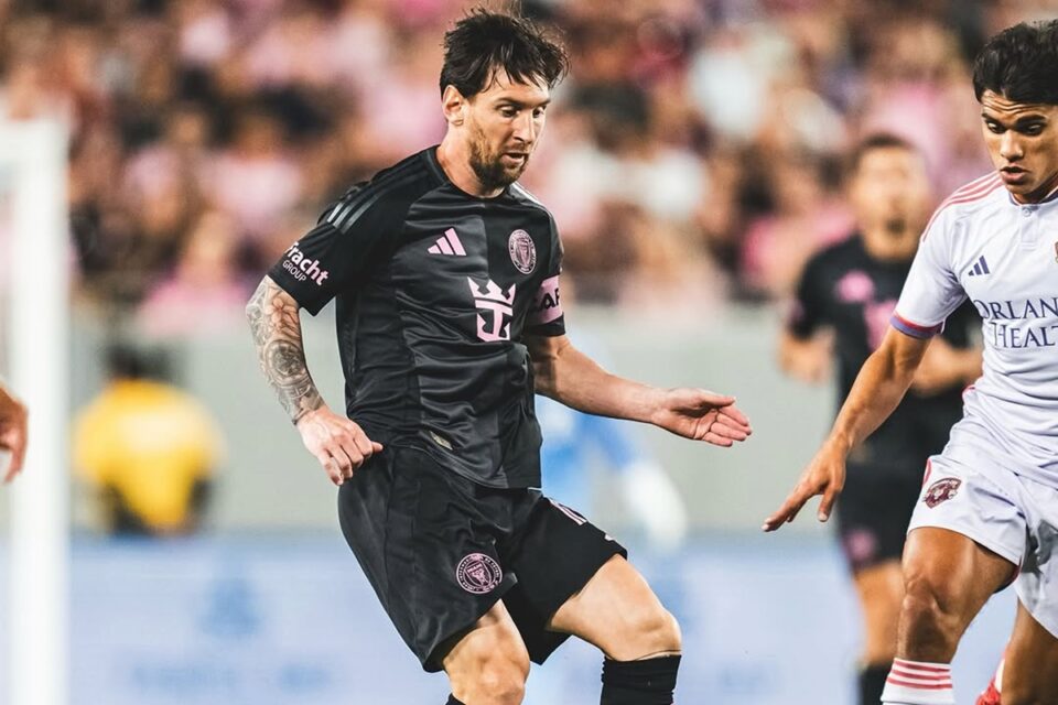 Messi em jogo pelo Inter Miami