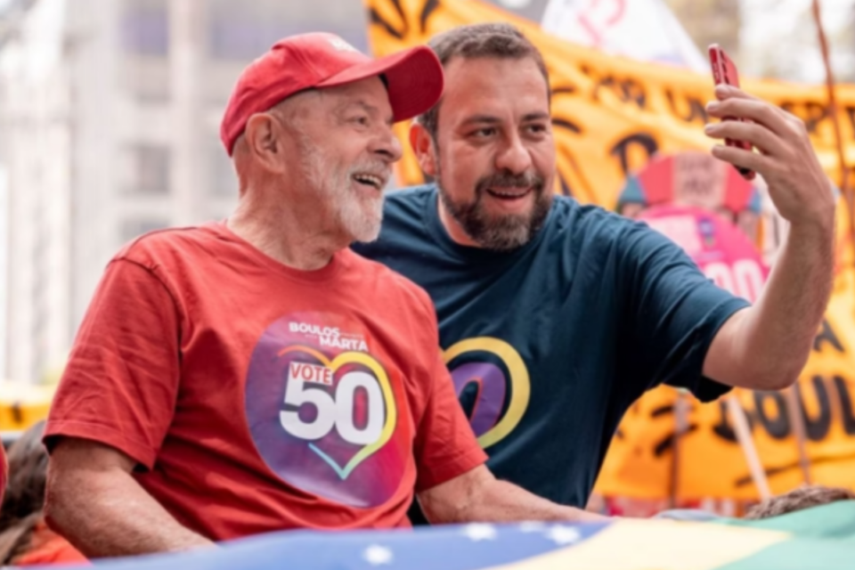 Lula e Guilherme Boulos (Foto: Instagram)