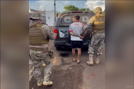 Homem procurado pela Justiça da Argentina é preso em Jataí (Foto: Reprodução)