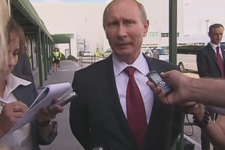 Presidente Vladimir Putin, da Rússia (Foto: Reprodução/Youtube)