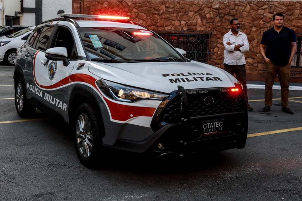 Viatura da Polícia Militar de São Paulo (Foto: Divulgação)