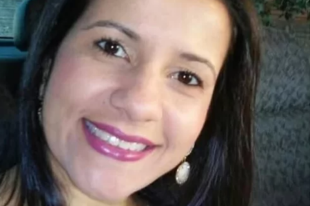 Emiliana Assis Bernardes Faria, de 43 anos, vítima de acidente fatal na GO-206 (Foto: Reprodução)