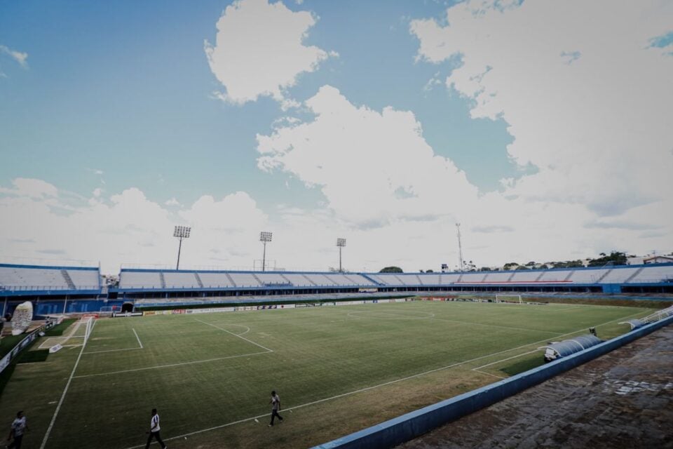 Estádio Jonas Duarte irá receber a primeira partida da final do Goianão. Foto: Divulgação