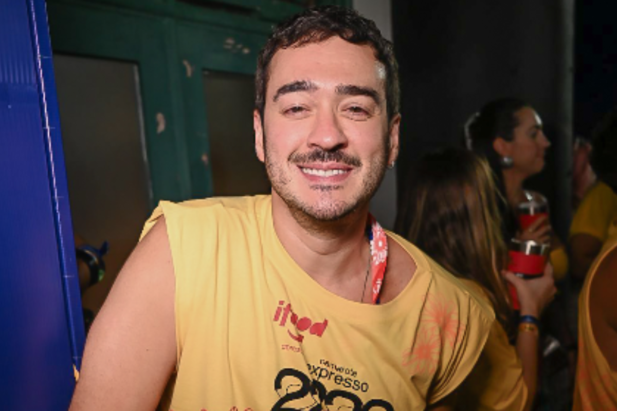 Marcos Veras no Camarote Expresso no Circuito Barra Ondina em Salvador (Foto: Agnews)