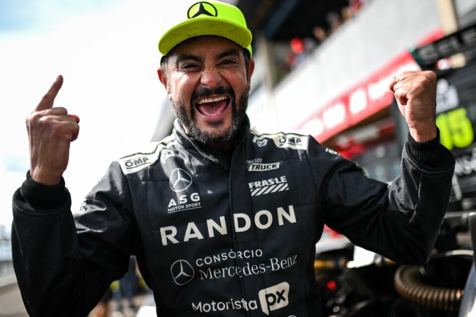 Roberval Andrade, pole da prova de Campo Grande da Copa Truck
