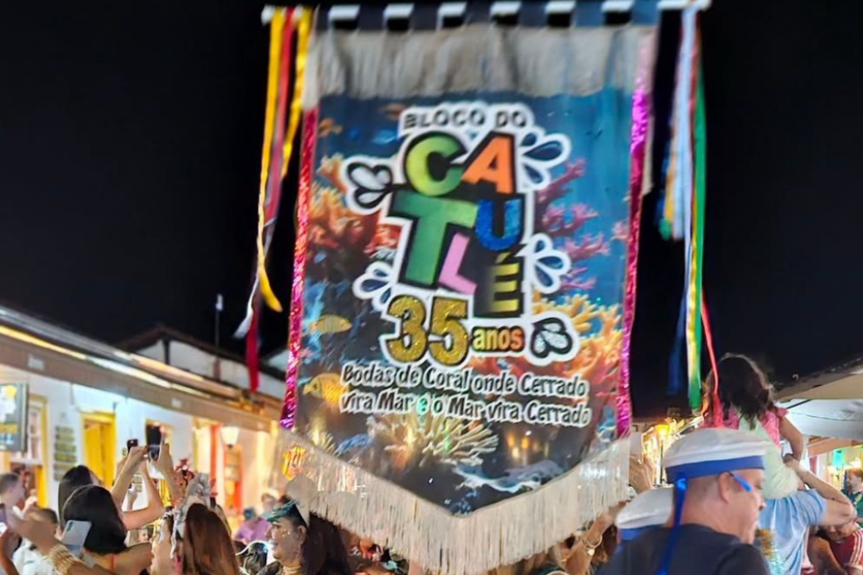 Bloco Catulé chega ao último dia de folia em Pirenópolis