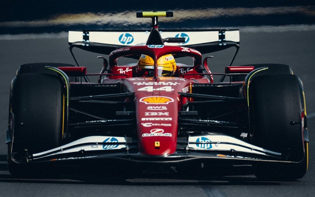 Lewis Hamilton, piloto da Ferrari