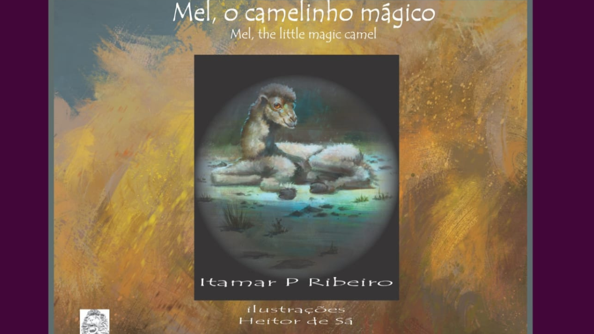 Imagem da capa do livro "Mel, o camelinho mágico"