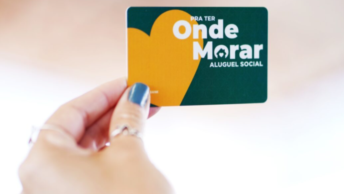 Imagem do cartão do programa pra ter onde morar