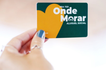 Imagem do cartão do programa pra ter onde morar