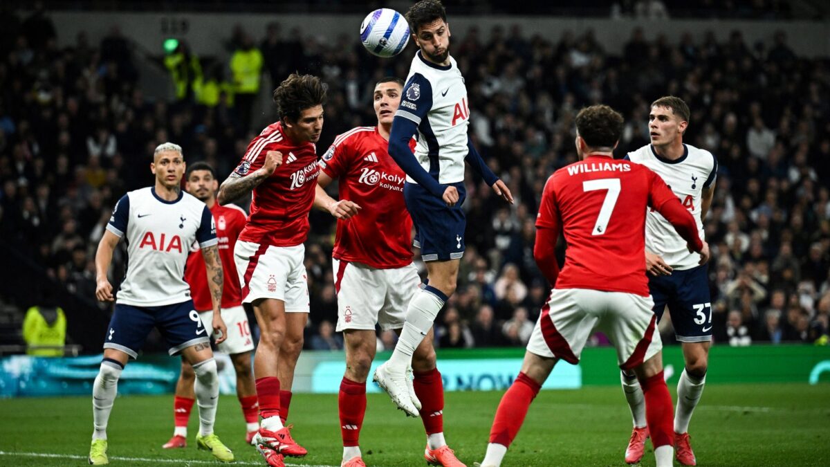 Tottenham 1x2 Nottingham Forest, pela 33ª rodada da Premier League