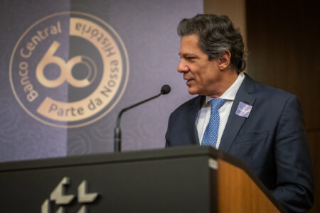 Fernando Haddad: embolado com Tarcísio e Ciro em cenário sem Lula (Foto: Ministério da Fazenda)