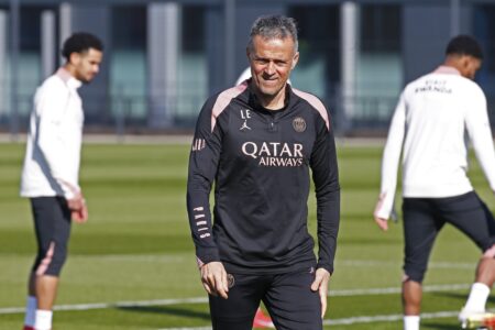 Luis Enrique, técnico do PSG