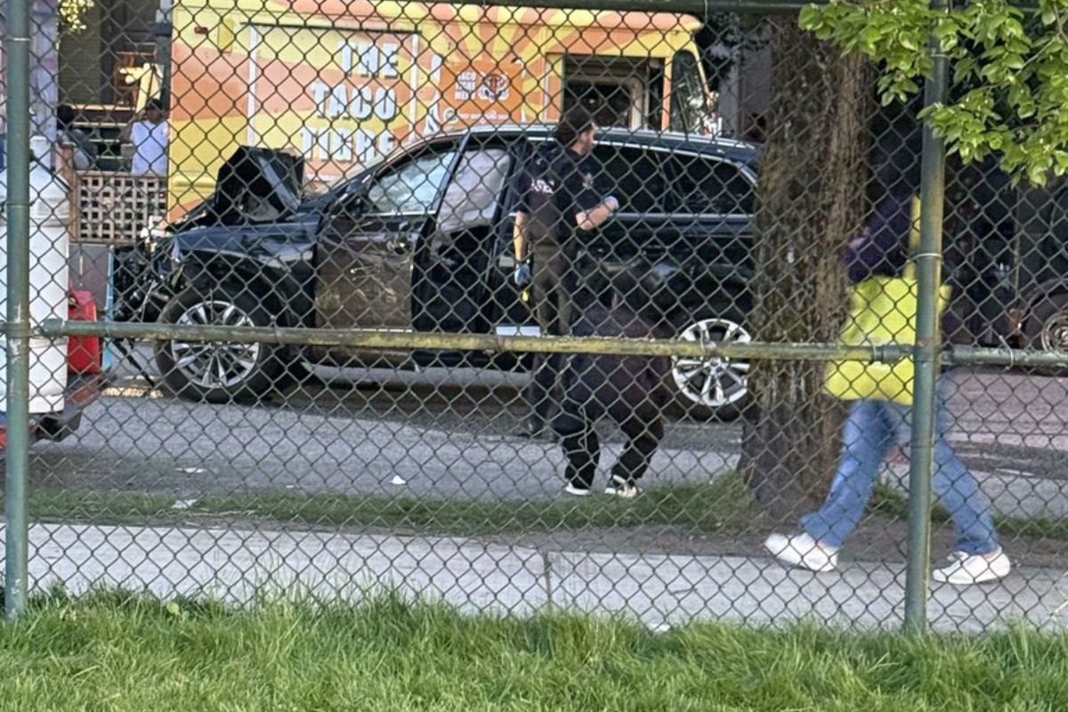 Motorista atropelou multidão que celebrava dia de Lapu-Lapu (Foto: redes sociais)