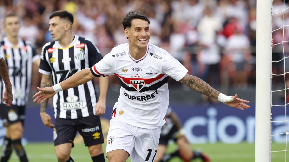 São Paulo 2x1 Santos, pela quinta rodada do Brasileirão