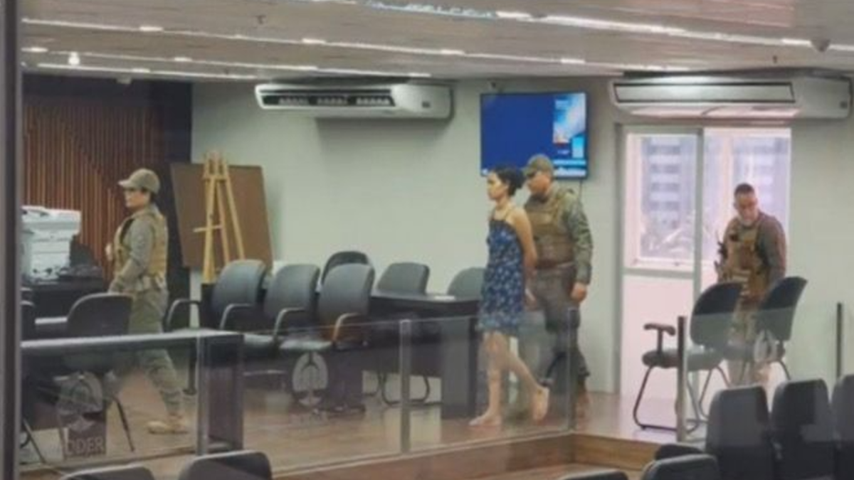 Mãe de Ana Beatriz, Eduarda Silva de Oliveira foi presa preventivamente (Foto: Reprodução)