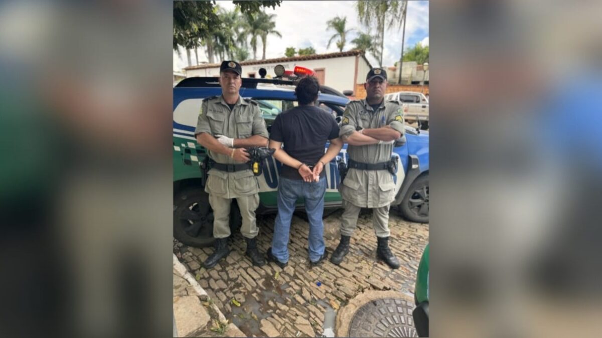 Pirenópolis: identidade de preso por dar mais de 20 facadas em namorada é revelada