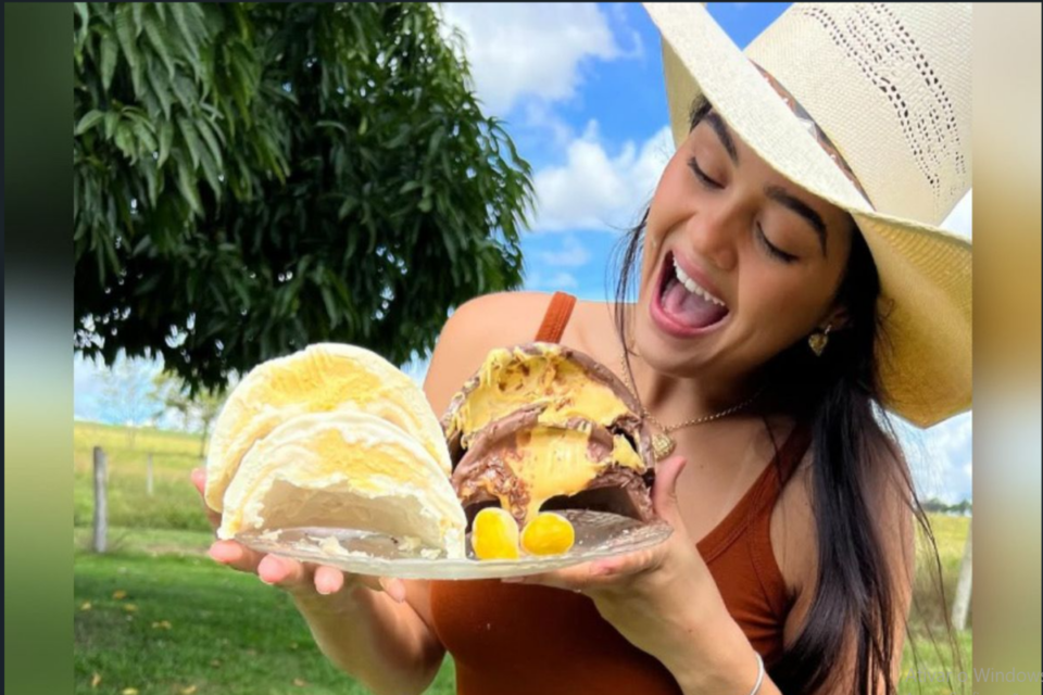 Cantora Fabiana Gomes faz ovos de Páscoa com recheio de pequi (Foto: Reprodução/Instagram)