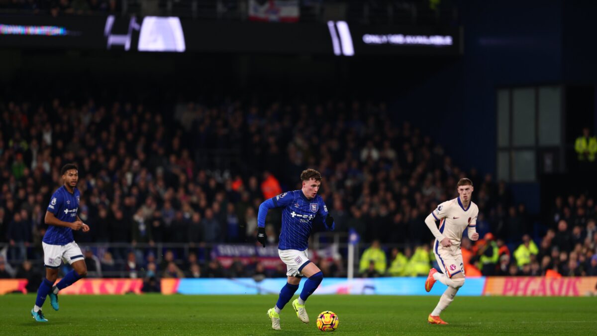 Ipswich Town 2x0 Chelsea, no primeiro turno do Campeonato Inglês