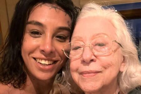 Fernanda Montenegro envia áudio a Linn da Quebrada, internada para tratar depressão; ouça Atriz contracenou com a ex-BBB no filme Vitória