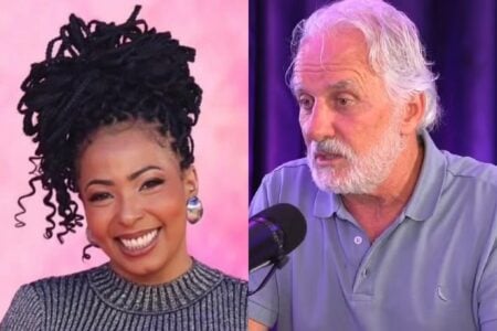 Otávio Mesquita processa Juliana Oliveira após humorista o acusar de estupro Apresentador pede R$ 50 mil e diz que doará o dinheiro para ONG